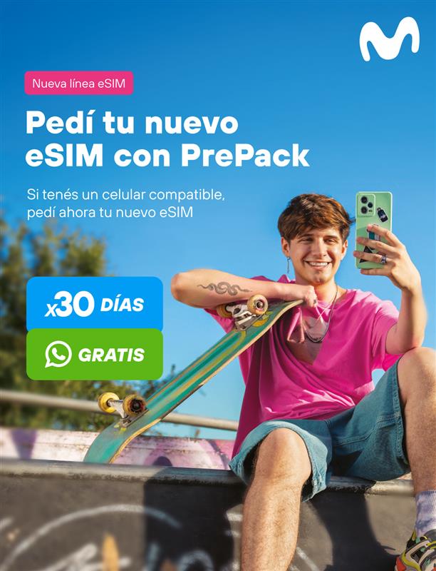 eSIM + Prepack Movistar