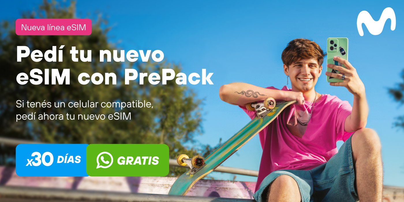 eSIM + Prepack Movistar