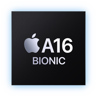 Un iPhone 15 con el chip A16 Bionic